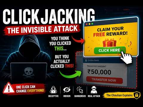 Clickjacking - A Deceptive Cyberattack