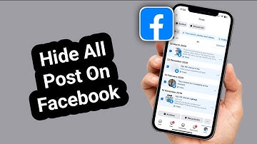 How to Hide All Posts on Facebook at Once