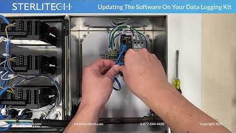 How to Update Your Sterlitech Data Logging Kit Software