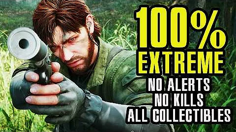 Metal Gear Solid Delta Snake Eater Remake 100% Full Game Extreme All Collectibles Walkthrough【4K】