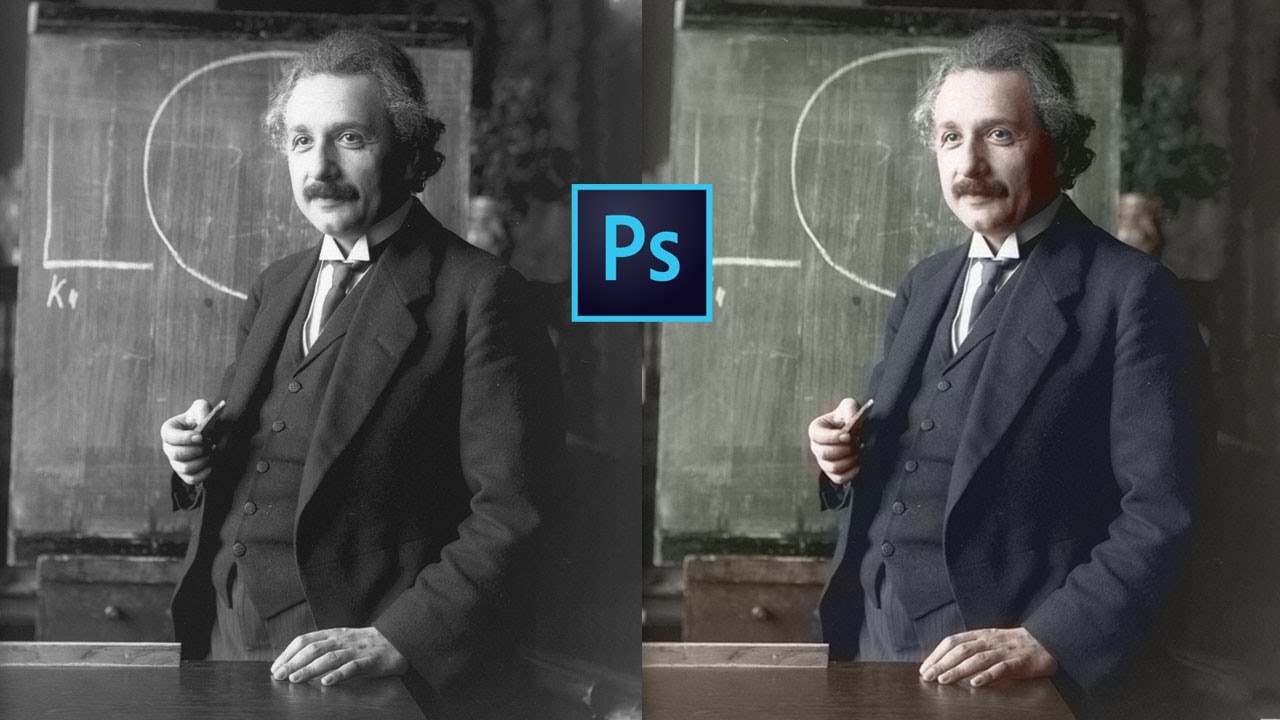 How To Colorize Black And White Photos In Photoshop 2020 | Photoshop ...