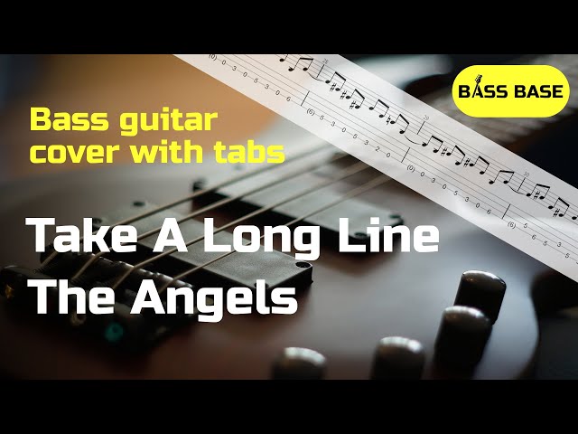 The Angels - Take A Long Line - Bass cover with tabs - YouTube