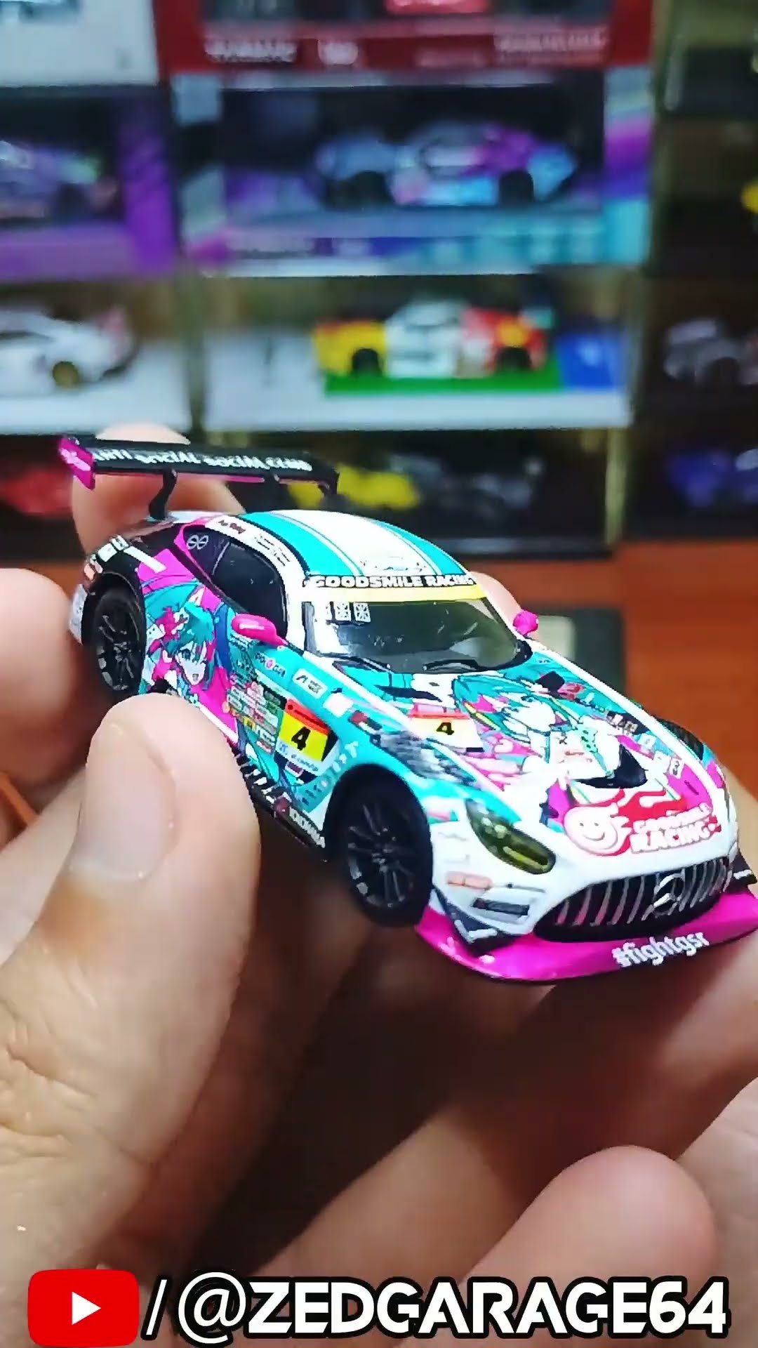 Spark model 1/64 GOODSMILE HATSUNE MIKU AMG 2016 SUPER GT300