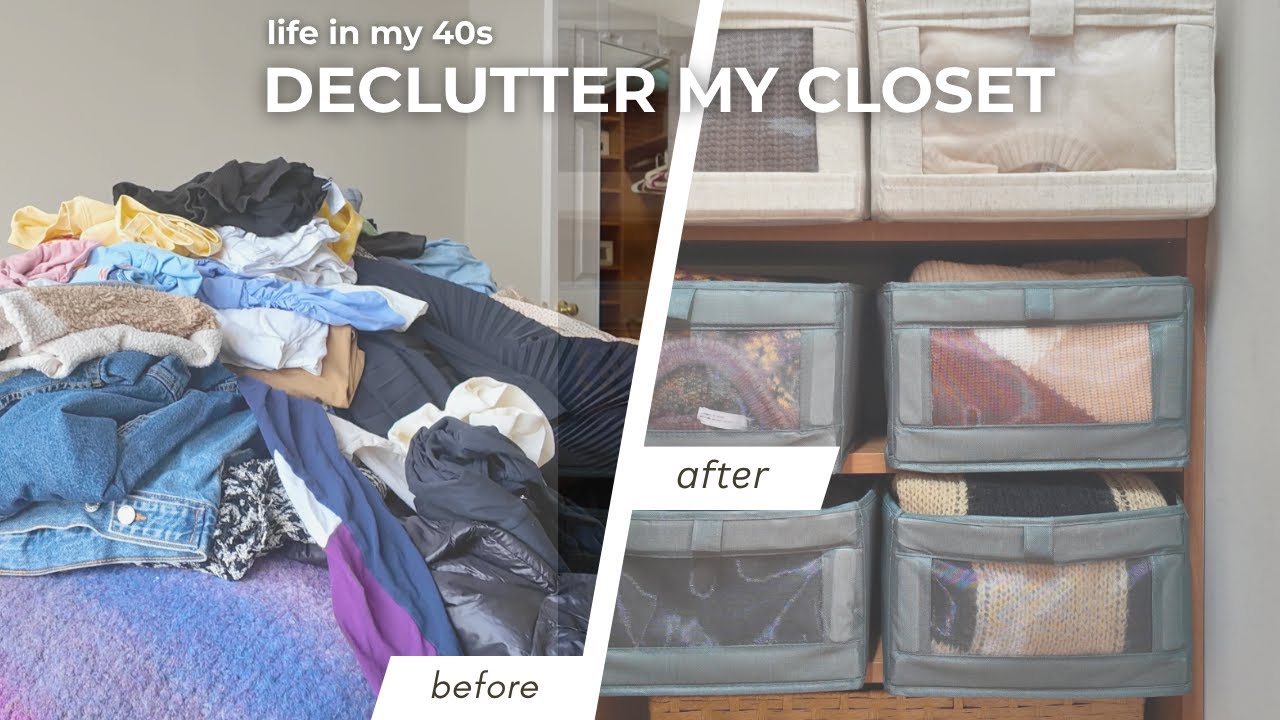 Declutter My Closet Using KonMari’s Method 👚｜断舍离3箱衣服 & 一周衣橱整理实验｜Dr. Aling’s Lab