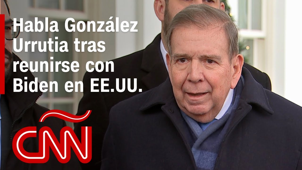 Edmundo González Urrutia se reúne con el presidente de EE.UU. y ...