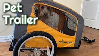 For Toby  Schwinn Rascal Pet Trailer