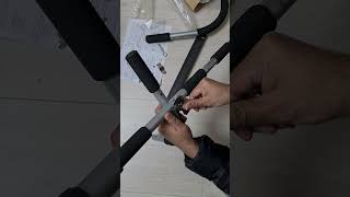 Putting together chin bar pull up bar from ebay holds upto 100kg. well made
