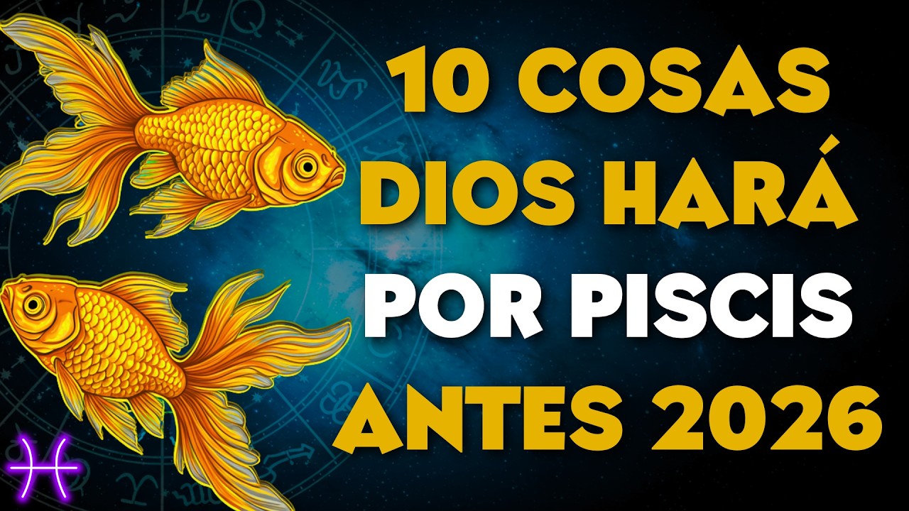 10 COSAS QUE DIOS VA A HACER POR PISCIS ANTES DE QUE TERMINE EL AÑO ...