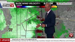 KWTV News9 Oklahoma City | Tornado/Severe Weather Coverage (August 10, 2020)
