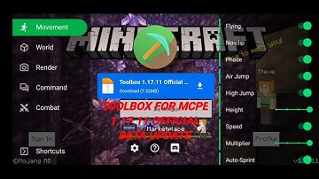 TOOLBOX FOR MCPE 1.17.11 BETA UPDATE
