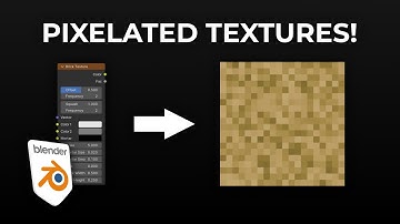 Watch this if you want to make PIXELATED TEXTURES in Blender