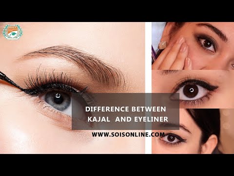 Video: Perbedaan Antara Kajal Dan Eyeliner