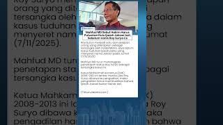 Download Lagu Mahfud MD Tegas! Hakim Harus Buktikan Ijazah Jokowi Asli Sebelum Vonis Roy Suryo Cs! MP3