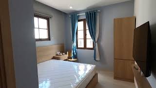 Sunset House Phú Quốc - Pos 73 - Địa Trung Hải - Sungroup: Phòng 203 Nguyên Bản Khi Chưa Chăn, Gối
