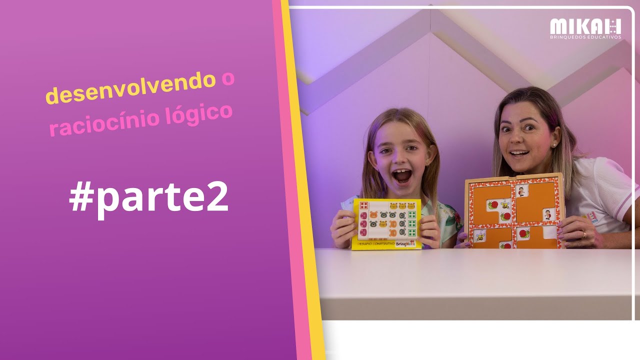 Funções Executivas - Jogo Educativo de Raciocínio em Madeira