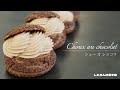シュー オ ショコラのレシピ/choux au chocolat＊しとろん洋菓子店