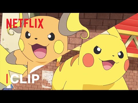 Pikachu vs. Raichu | Pokémon Journeys: The Series | Netflix After School