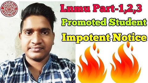 Lnmu Scrutiny Result|| lnmu part 1, 2 & 3 scrutiny| how to check lnmu Scrutiny Result