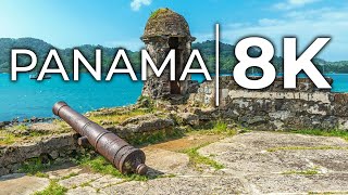 Panama 🇵🇦 in 8K - Panama in 8K City Tour ULTRA HD HDR 60 FPS