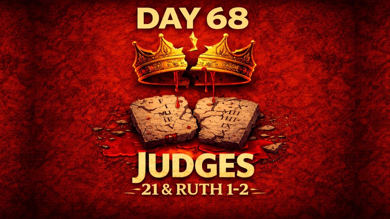 NRM: Bible In a Year | Day 68 | Judges 21 & Ruth 1-2 - YouTube