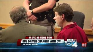 West Bend School Bus Driver Charged With OWI