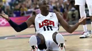 USA Wins Gold at London 2012 Olympics Mens Basketball Defeating Spain 107-100