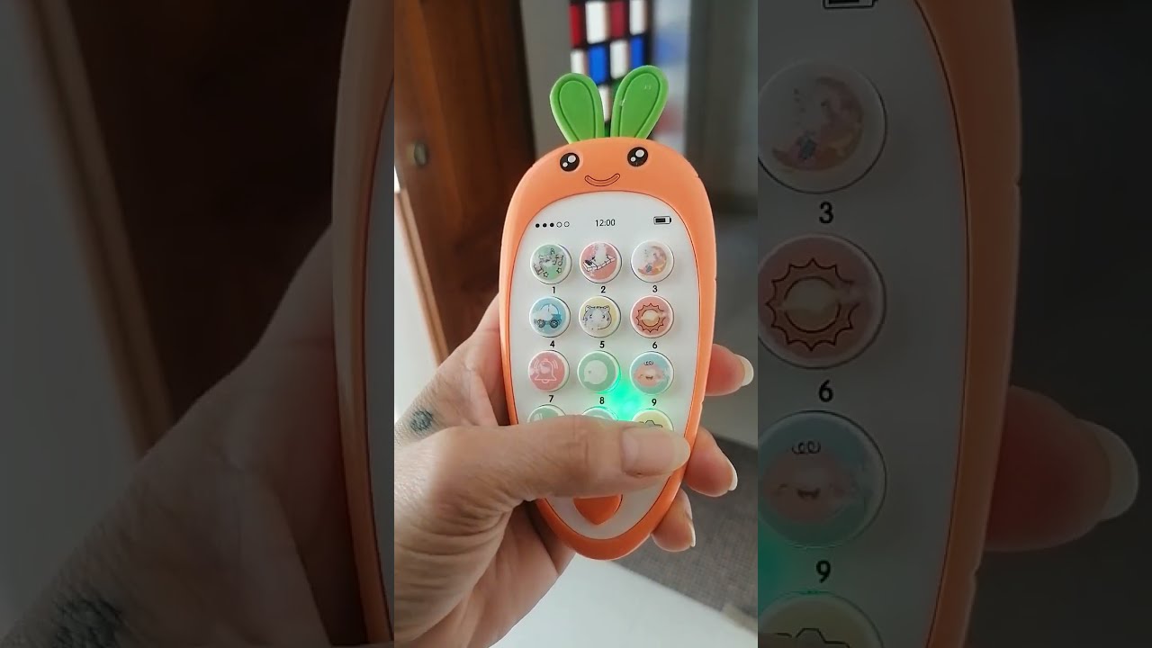 CUTE LEARNING PHONE TOY Digitallearning Satisfying Soundeffects Phonetoy Amazing Video Toys