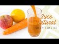 SUCO DE LARANJA CENOURA E MAÇÃ #10
