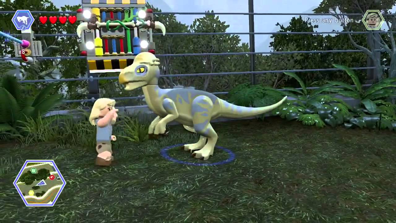 Attract Studs Red Brick Location in LEGO Jurassic World YouTube