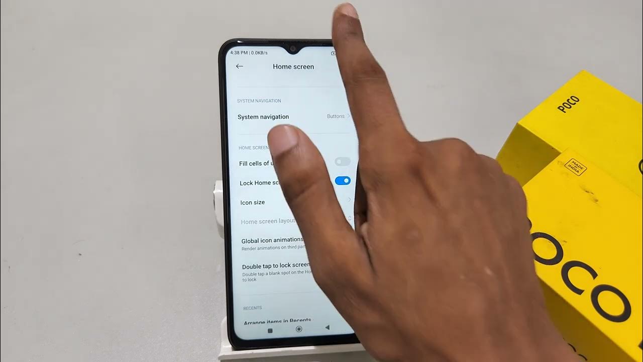 how to remove google discover in Poco c55 google left swipe Poco