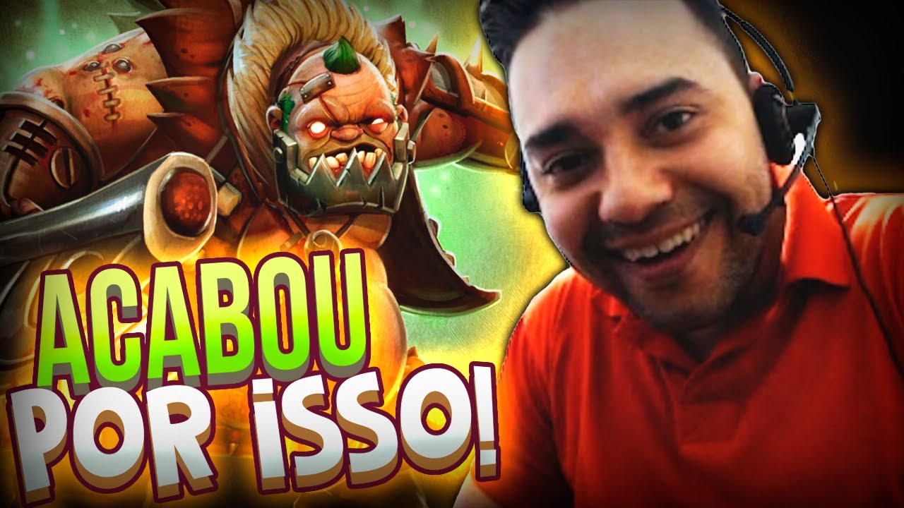 NÃO VOU MAIS SER STREAMER! - Pudge - YouTube