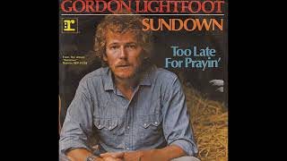 Video thumbnail of "Gordon Lightfoot ~ Sundown 1974 Extended Meow Mix"