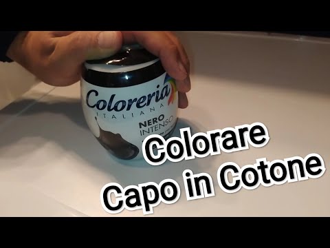 Video: Come tingere i vestiti di nero senza colorante (con immagini)