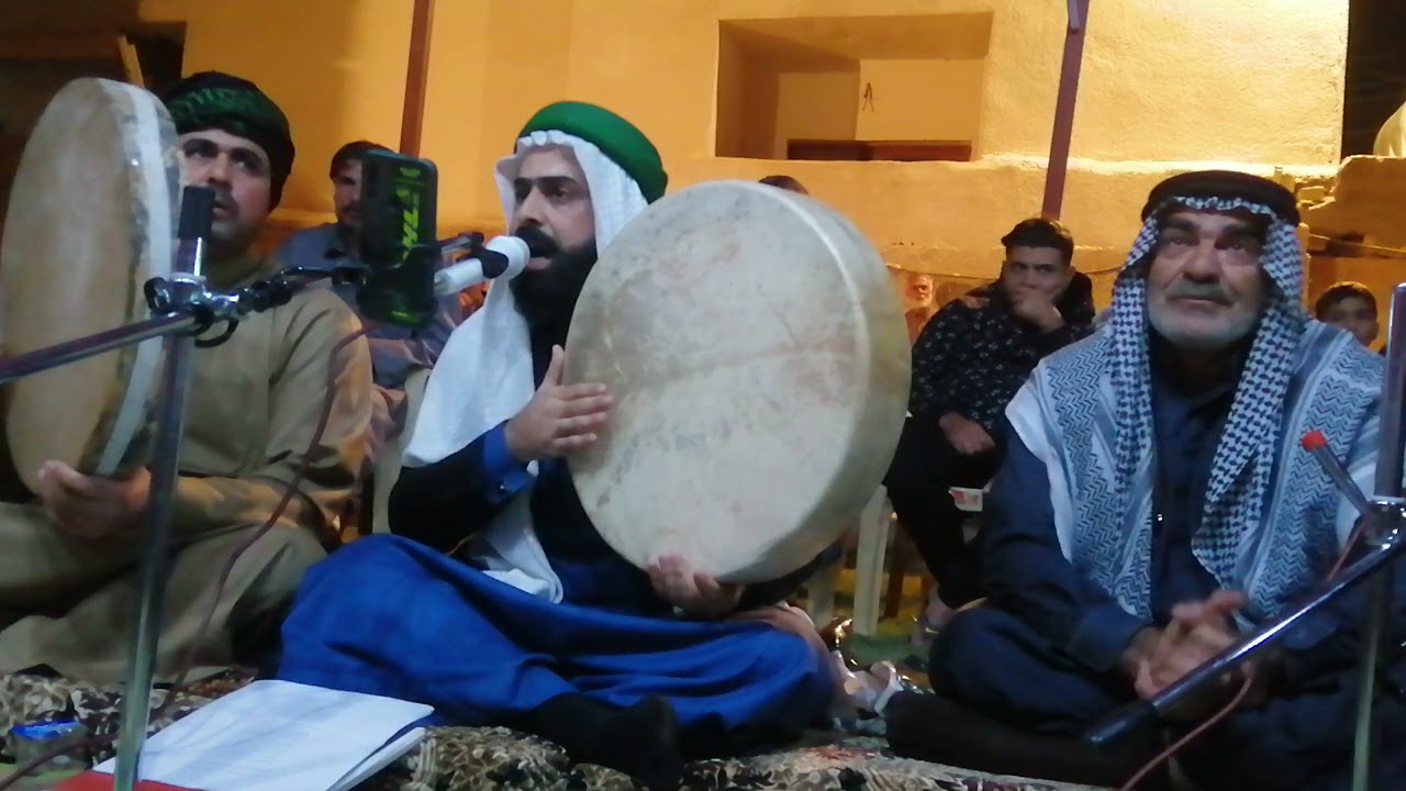 المداح السيد زياد المشهداني في اربعينيه المرحوم عبد حمادي الفندي