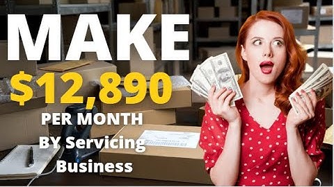 How to Start a Drop Servicing Business  For Beginners | How I Make $12,890 per Month  (2022)