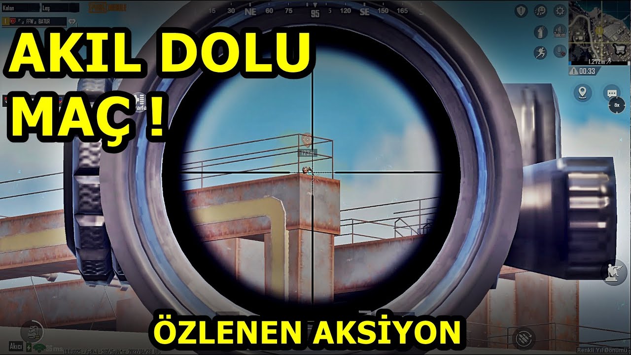 AKIL DOLU MAÇ ! AKIL DOLU TAKTİK ! ONE MAN SQUAD PUBG MOBİLE