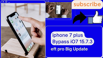 iPhone 7 bypass Hello Screen without change SN iOS 15.7.3 By EFT PRO