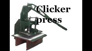 : Home made clicker press