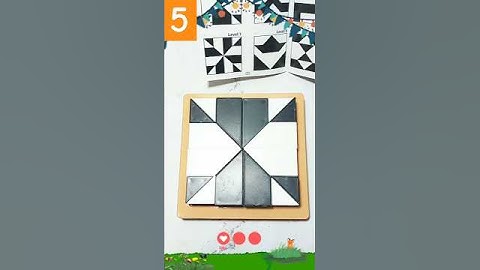 How to play hidden blocks level 5 #hiddenblocks #puzzle #game #puzzleblocks #tangram