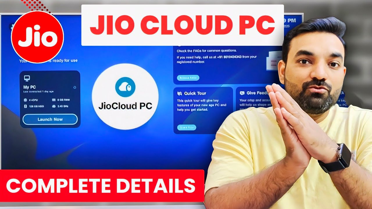 Jio PC:- Complete Details | Jio Cloud PC | Jio Pc Service Launch 