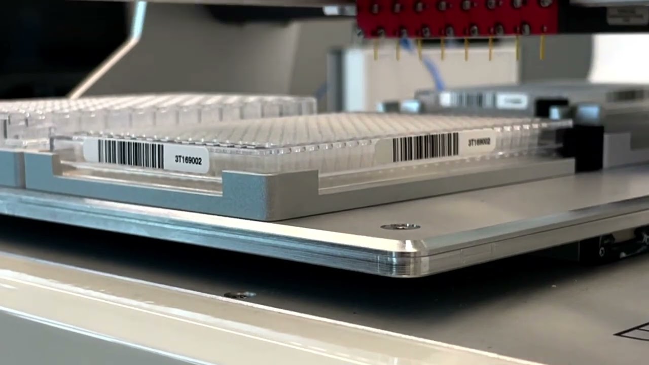 Ultra low volume liquid dispensing - BIOSPOT workstation