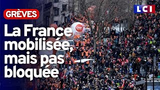 Grèves : la France mobilisée, mais pas bloquée