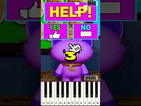 Gegagedigedagedago but Catnap? @ssielstudio - Piano Tutorial