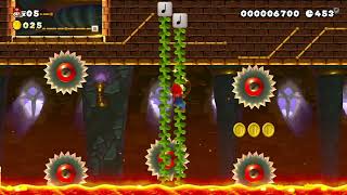 Super Mario Maker 2 - 96 - Vines in the Castle