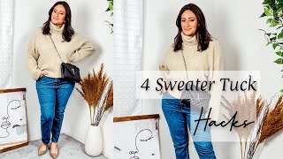 👀 Genius wardrobe hack creates the perfect tucked in sweater