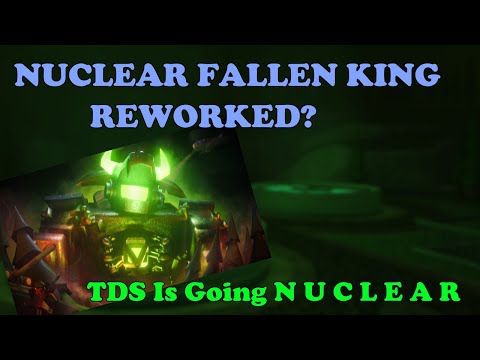 Tds Is Going N U C L E A R, Polluted Wasteland Leak || Tower Defense Simulator