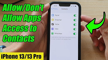 iPhone 13/13 Pro: How to Allow/Don