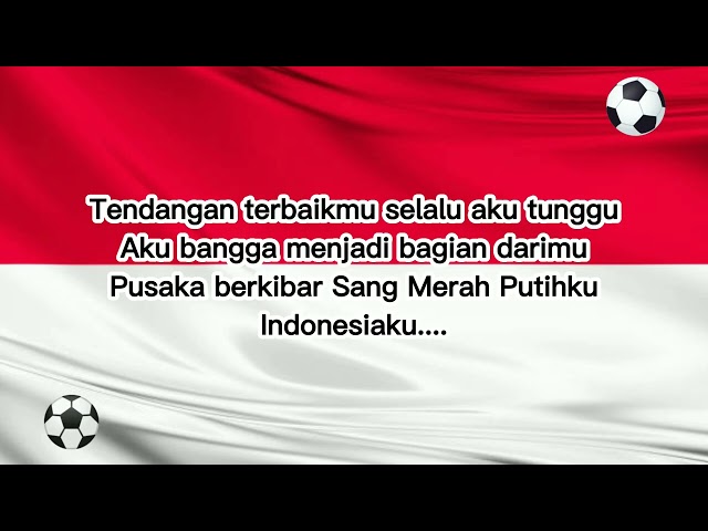 Indonesiaku by The Winner Ost BRI LIGA 1 Lirik Lagu #lirikkeffer @lirikmusikku8422 class=