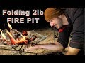 INTERESTING GEAR : Folding Portable FIRE PIT 🔥 (only 2 lbs)