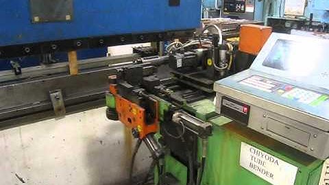 CHIYODA MODEL 5P-8SST CNC TUBE BENDER